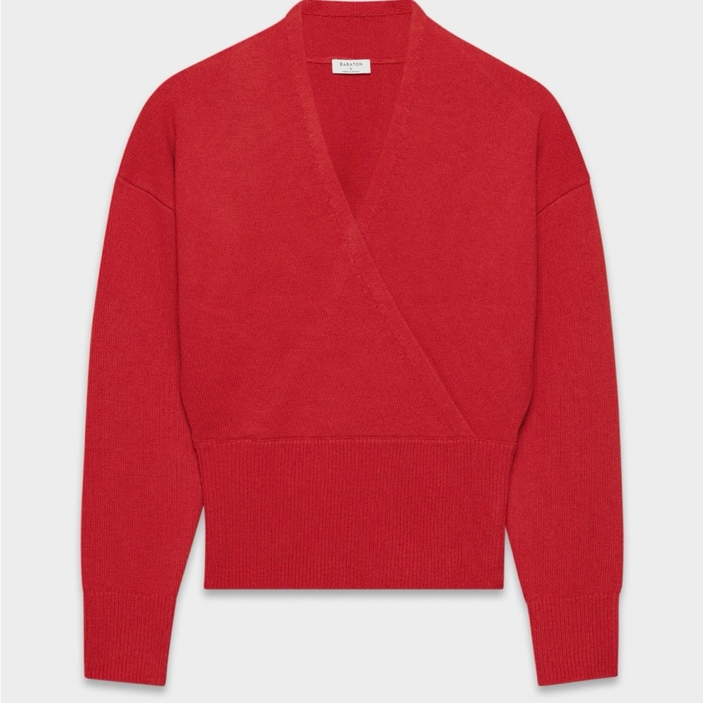 Aritzia Atticus Wrap Sweater